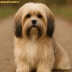 Lhasa Apso dog with long coat representing breed lifespan, health, and care guide