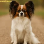 Papillon lifespan chart showing average life expectancy, age stages, senior years, and growth milestones