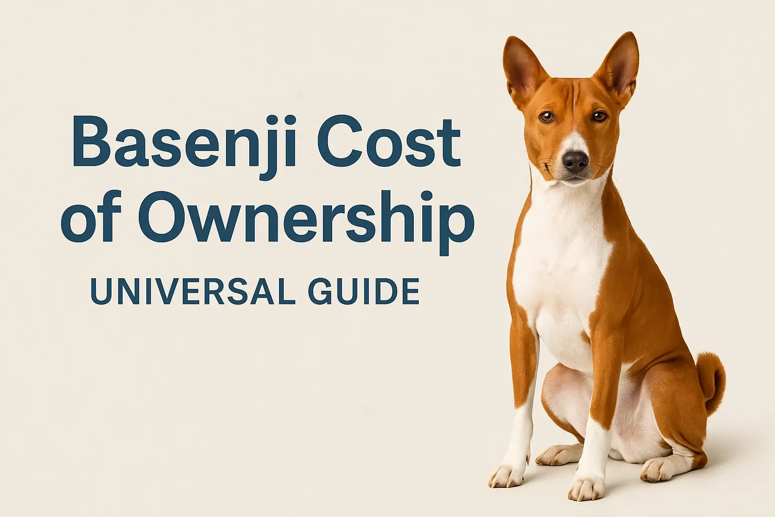 How Much Does a Basenji Cost? Full Ownership Cost Breakdown