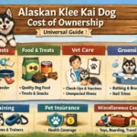 Adult Alaskan Klee Kai standing outdoors for a cost and ownership expenses guide
