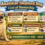 Anatolian Shepherd Dog cost of ownership guide covering food, vet care, grooming, and expenses