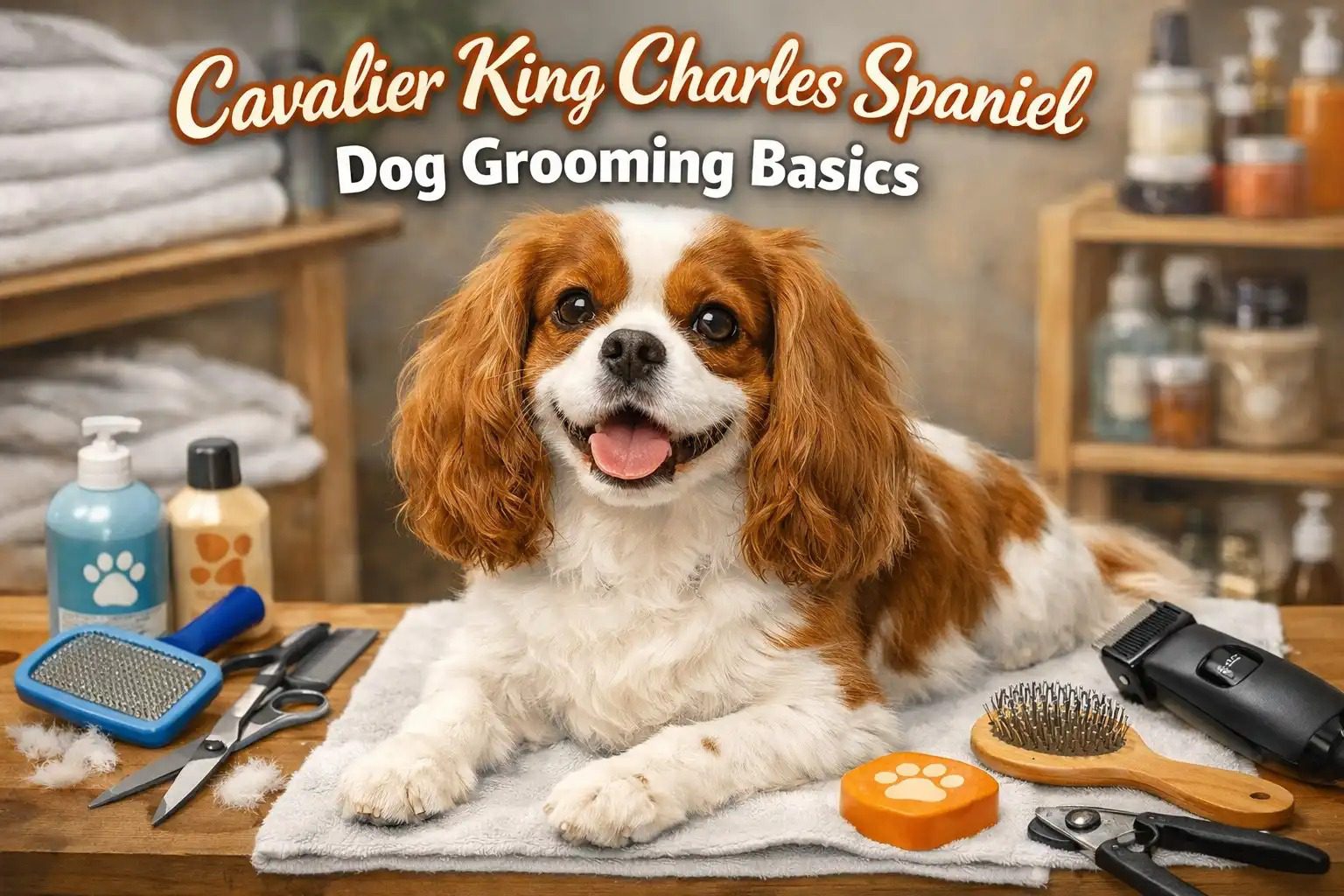 How to Groom a Cavalier King Charles Spaniel