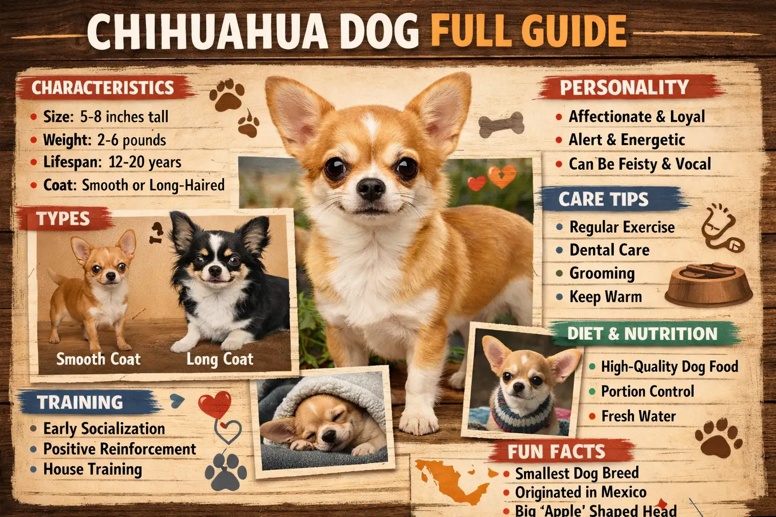 Chihuahua dog standing alert with upright ears, small body, and confident temperament