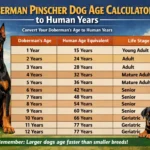 Doberman Age in Human Years Chart