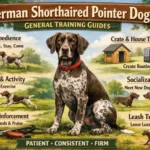 German Shorthaired Pointer dog in training session, focused and energetic, showing responsiveness and drive