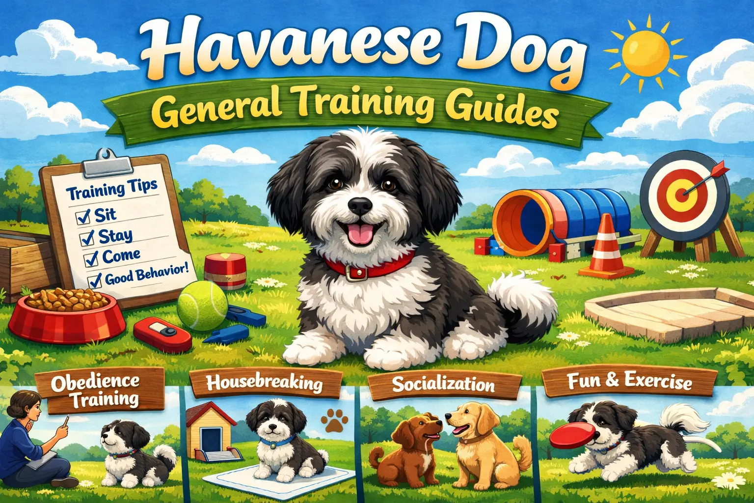 Havanese dog training guide for puppies and adult dogs