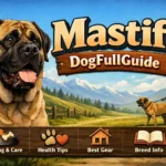 Mastiff Dog breed full guide covering temperament, size, care, and family suitability