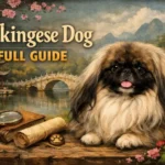 Pekingese dog breed profile showing size, coat type, facial features, and overall appearance