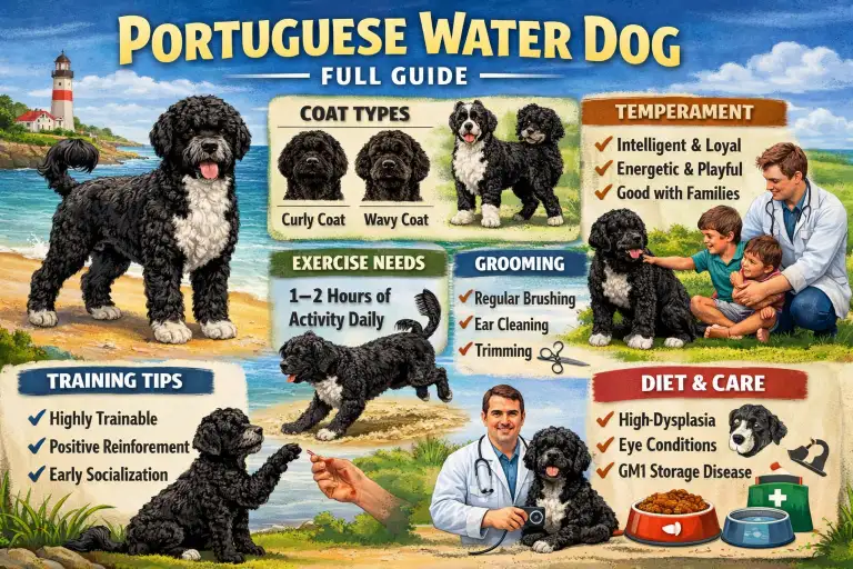 Portuguese Water Dog Full Guide