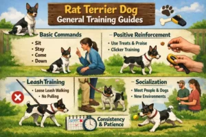 Rat Terrier training guide covering obedience, recall, leash walking, barking control, and daily behavior tips