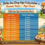 Shiba Inu puppy beside an adult Shiba Inu, illustrating growth stages and size differences from puppy to mature dog