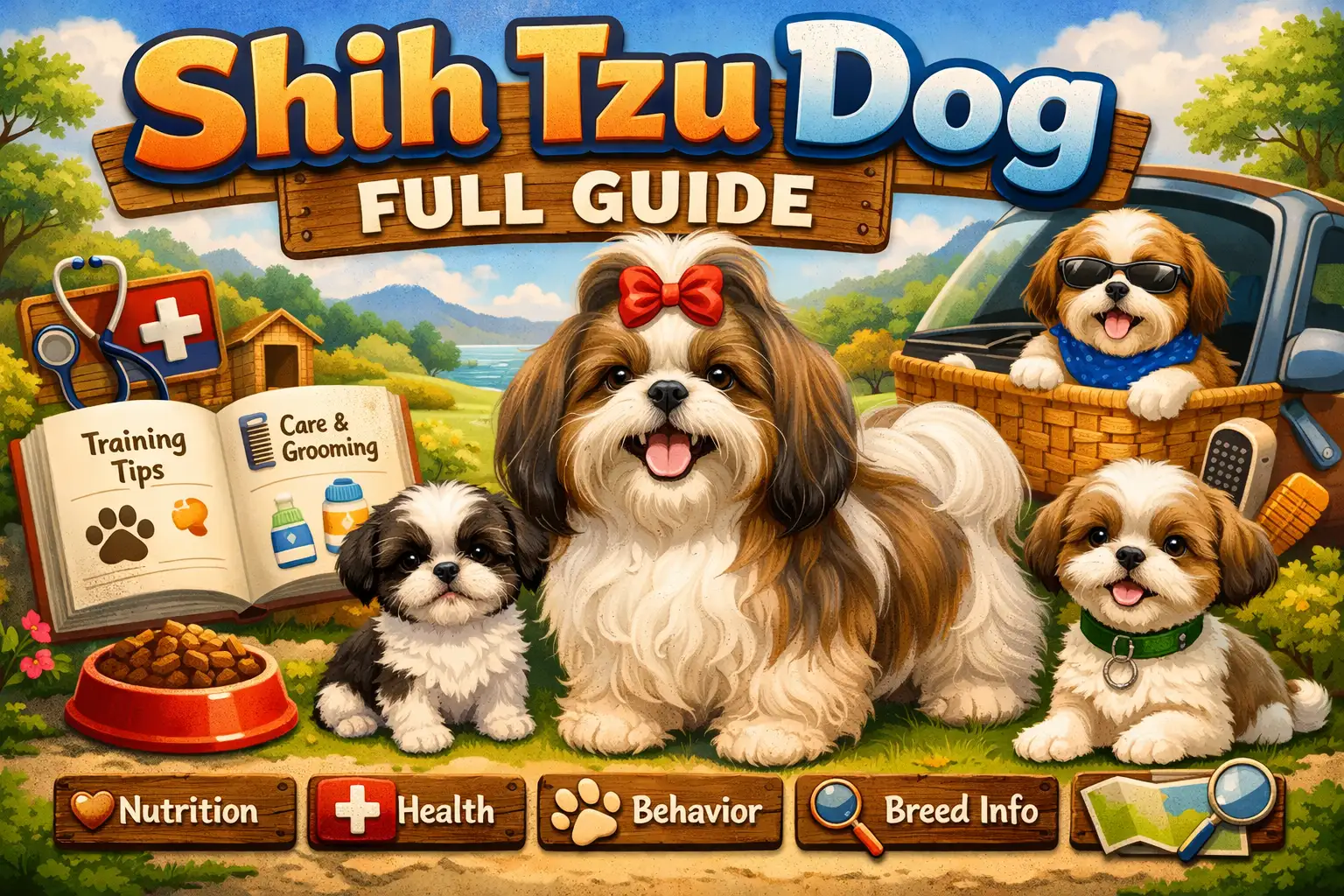 Shih Tzu Dog: Complete Breed Guide, Temperament, Care & Age Calculator Hub