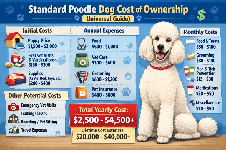 Portuguese Water Dog Cost of Ownership Universal Guide