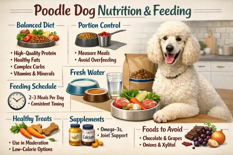 Standard Poodle Dog Nutrition and Feeding Guide
