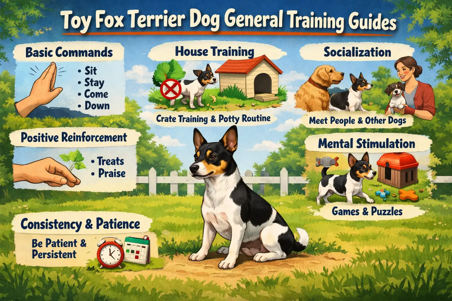 toy fox terrier age chart showing dog years converted to human years