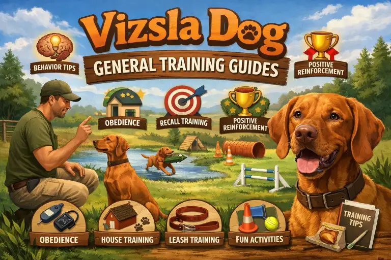 Vizsla Dog General Training Guides