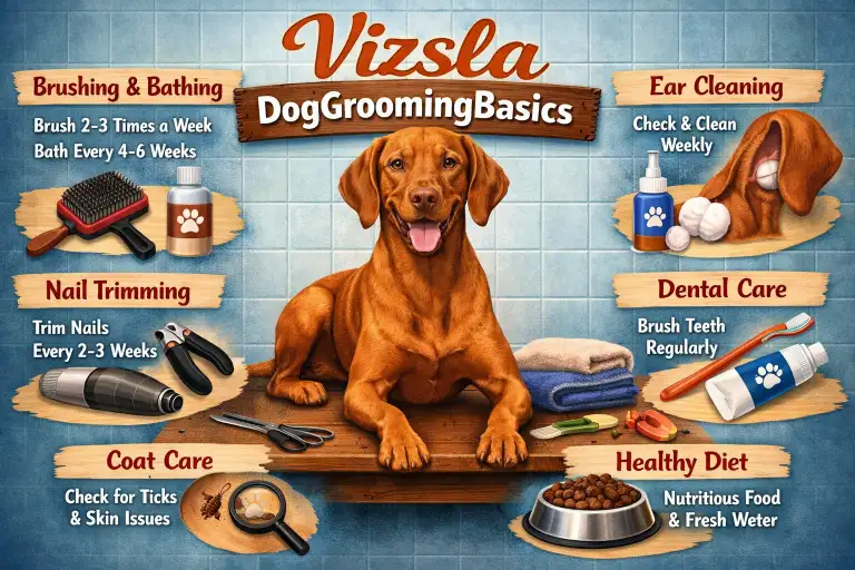 Vizsla Dog Grooming Basics