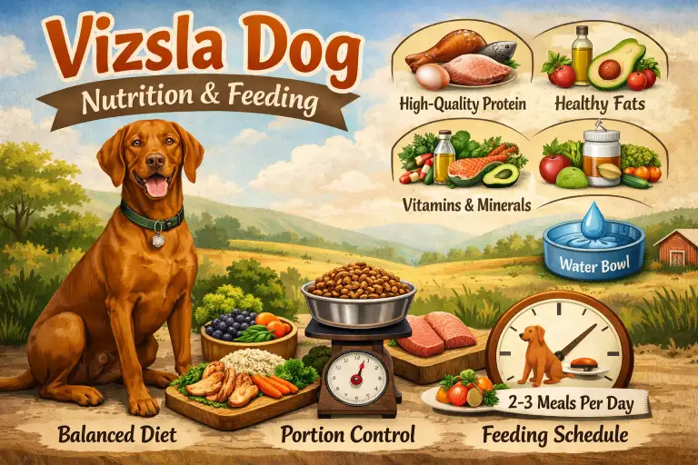 Vizsla Dog Nutrition and Feeding Guide