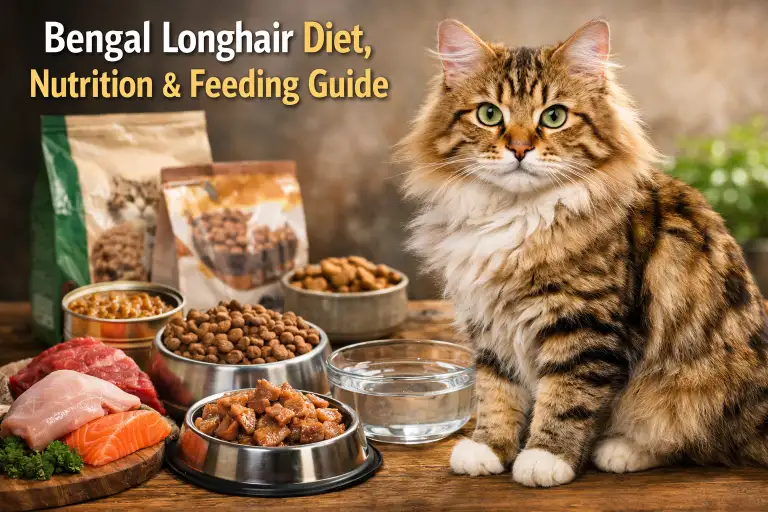 Bengal Longhair Diet, Nutrition & Feeding Guide