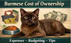 Burmese Cat Cost of Ownership and Lifetime Expenses
