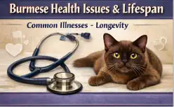 Burmese Cat Health Issues and Average Lifespan Guide