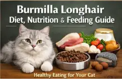 Burmilla Longhair Cat Diet, Nutrition and Feeding Guide