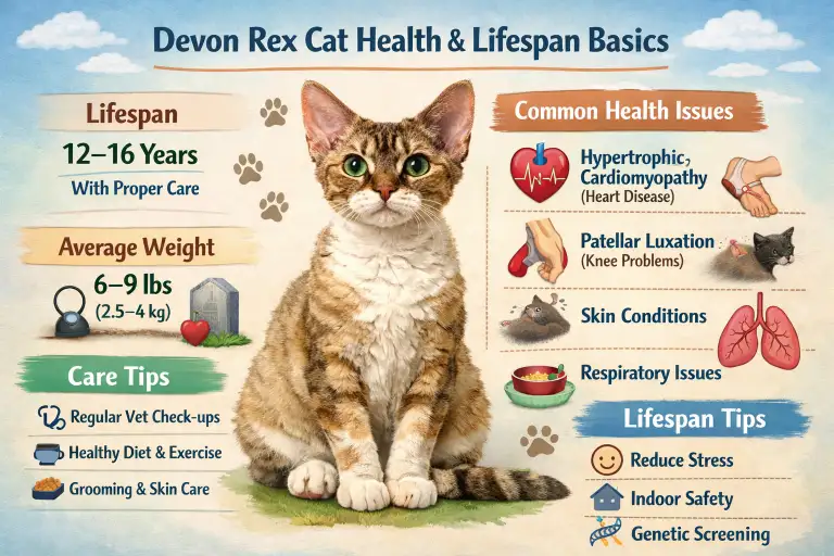 Devon Rex Cat Health Issues and Average Lifespan Guide