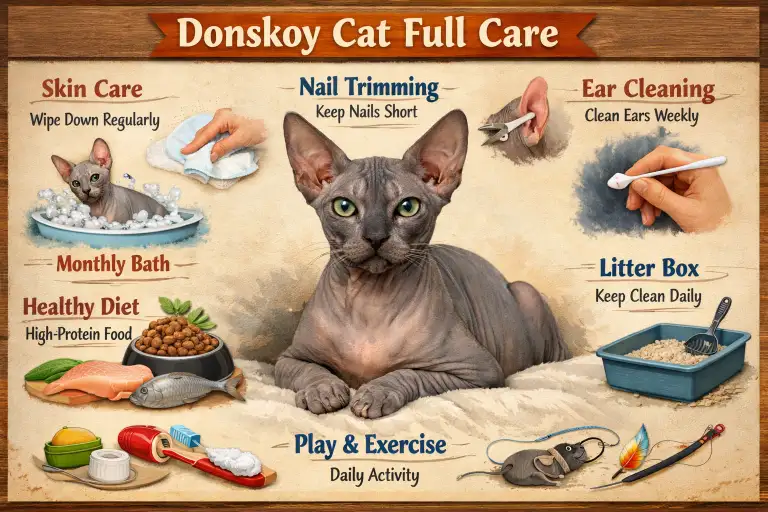 Donskoy Cat Care Guide for Daily Needs and Healthy Living