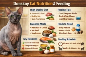 Donskoy cat diet and nutrition guide with healthy feeding recommendations