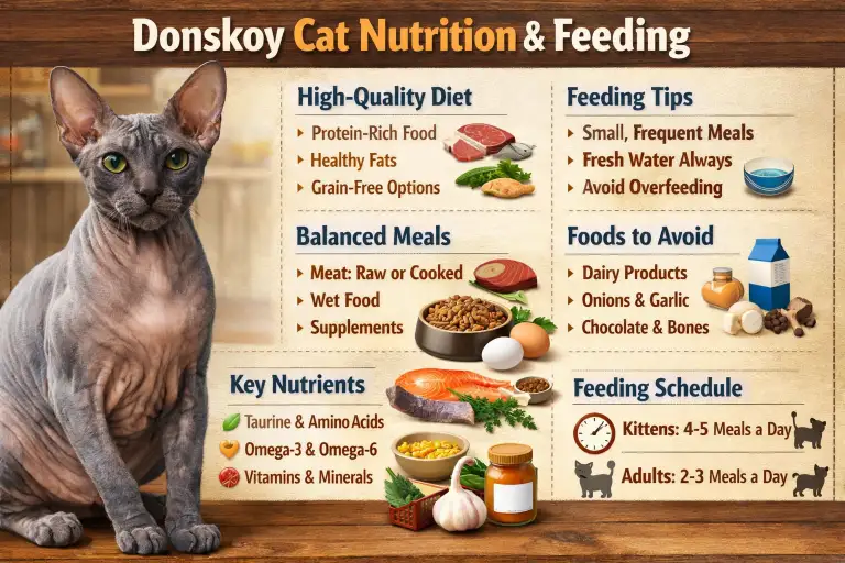 Donskoy Cat Diet, Nutrition and Feeding Guide Explained