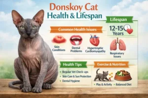 Donskoy cat health issues and lifespan overview with wellness focus