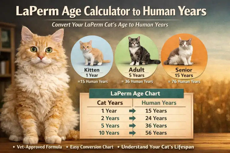 LaPerm Age Calculator to Human Years (Age Chart & Conversion Guide)
