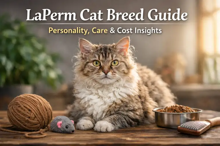 LaPerm Cat Breed Guide: Personality, Care, Cost & Curly-Coat Facts