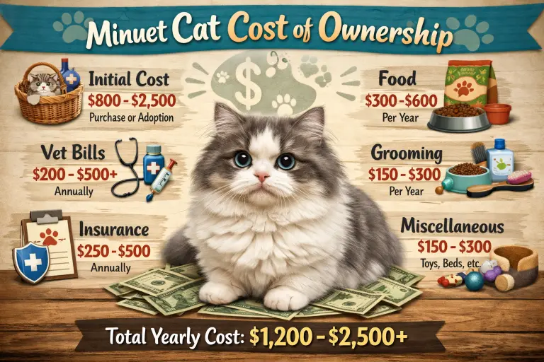 Minuet Cat Cost of Ownership and Lifetime Expenses