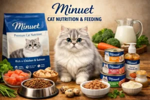 Minuet cat diet and nutrition guide with healthy feeding recommendations