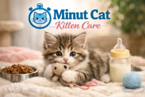 Minuet kitten care guide showing early growth, feeding, and care needs