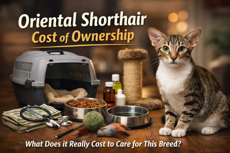 Oriental Shorthair Cost of Ownership: What It Really Costs to Care for This Breed