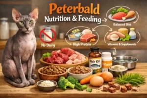 Peterbald cat diet and nutrition guide with healthy feeding recommendations