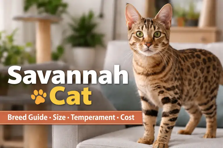 Savannah Cat Breed: Complete Guide to Size, Temperament, Cost & Care