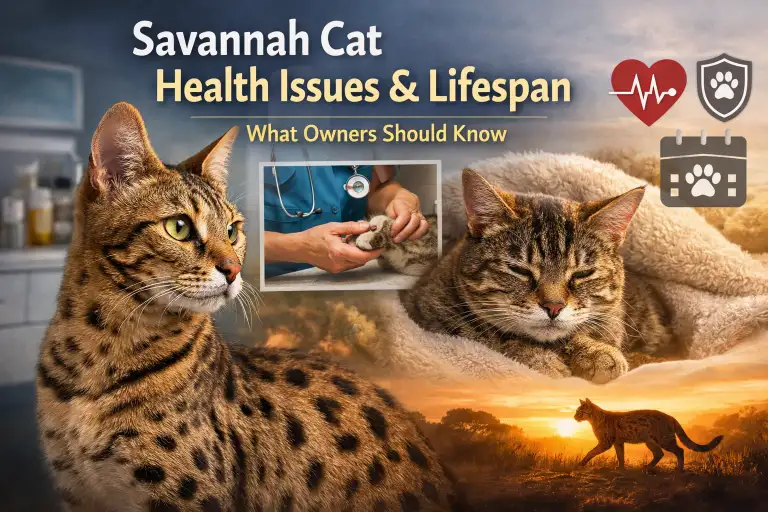Savannah Cat Health Issues and Lifespan: What Owners Should Know