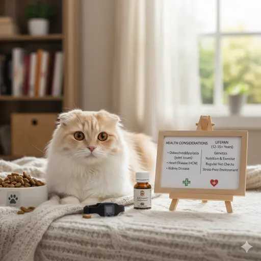 Scottish Fold Longhair Cat Health Issues and Lifespan Guide