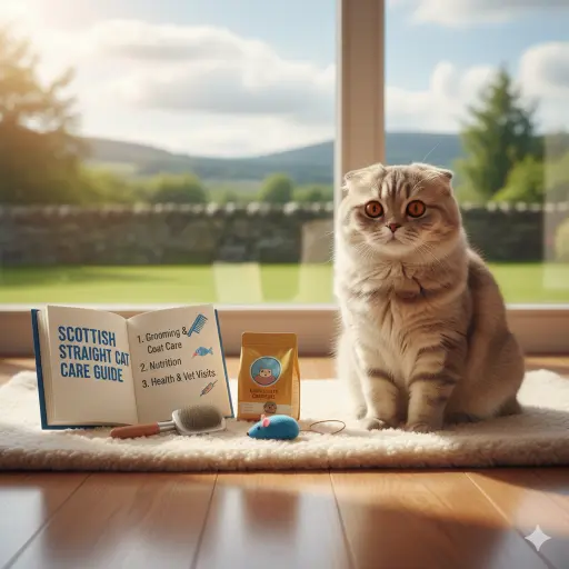 Scottish Straight Cat Care Guide for Daily Needs and Healthy Living