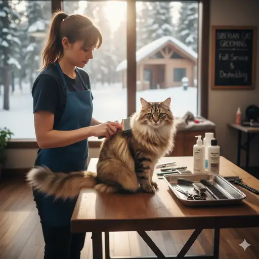 Siberian Cat Grooming Basics for Coat Care and Hygiene