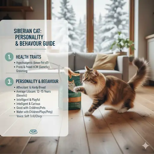 Siberian Cat Personality and Behavior Traits Explained