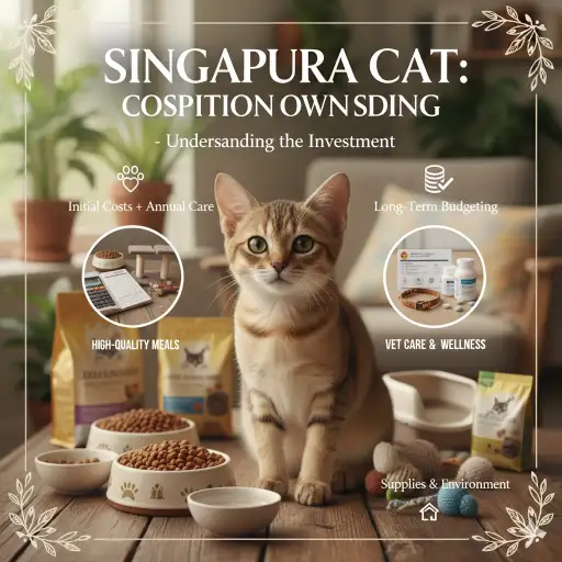 Singapura Cat Cost of Ownership and Lifetime Expenses