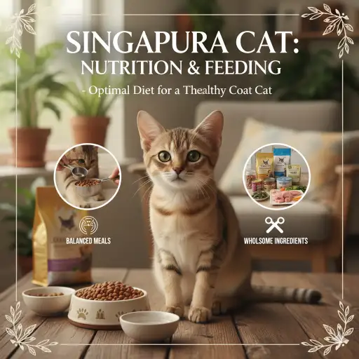 Singapura Cat Diet, Nutrition and Feeding Guide Explained