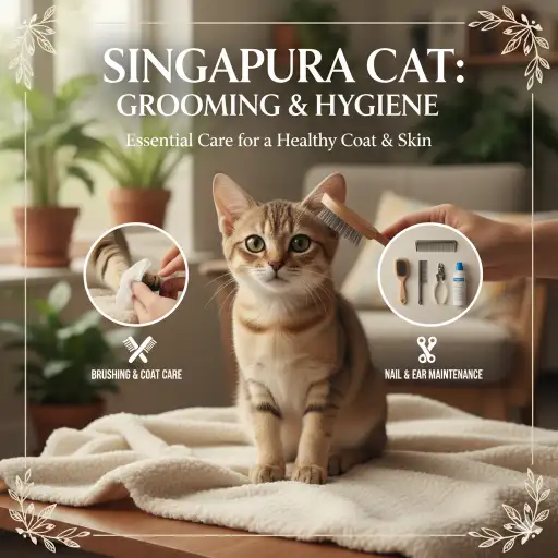 Singapura Cat Grooming Basics for Coat Care and Hygiene
