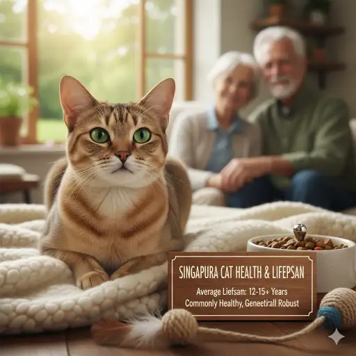 Singapura Cat Health Issues and Average Lifespan Guide
