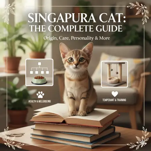 Singapura Cat Full Breed Guide Covering Care, Traits, and Lifespan