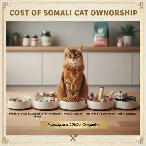 Somali Cat Cost of Ownership and Lifetime Expenses